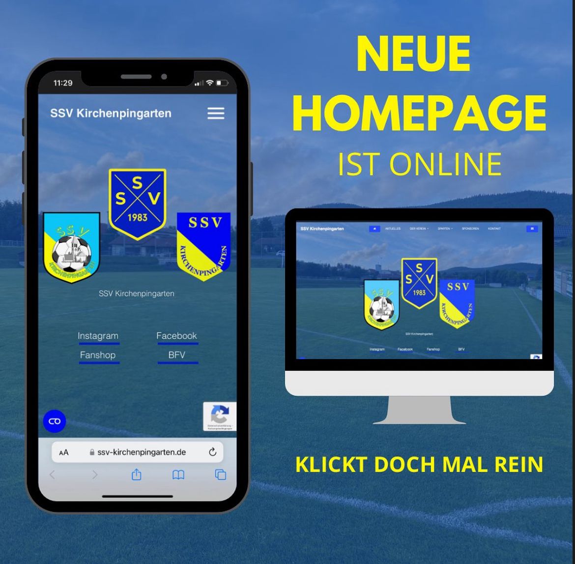 NEUE HOMEPAGE 📣